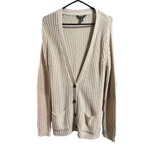 Pink Knitted Cardigan